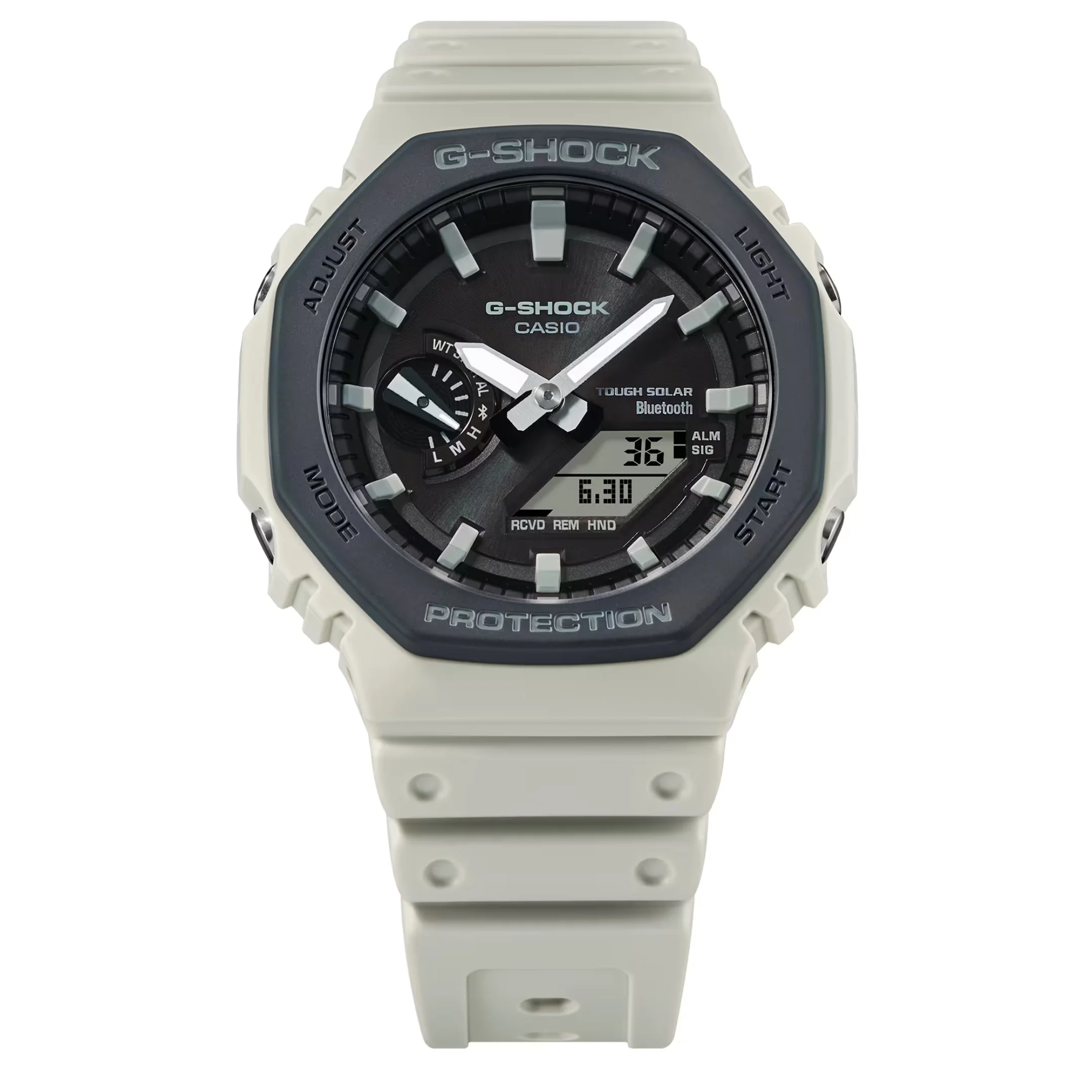 CASIO G-SHOCK GA-B2100LUU-5ADR ANALOG-DIGITAL LIGHT GREY WATCH - Image 4