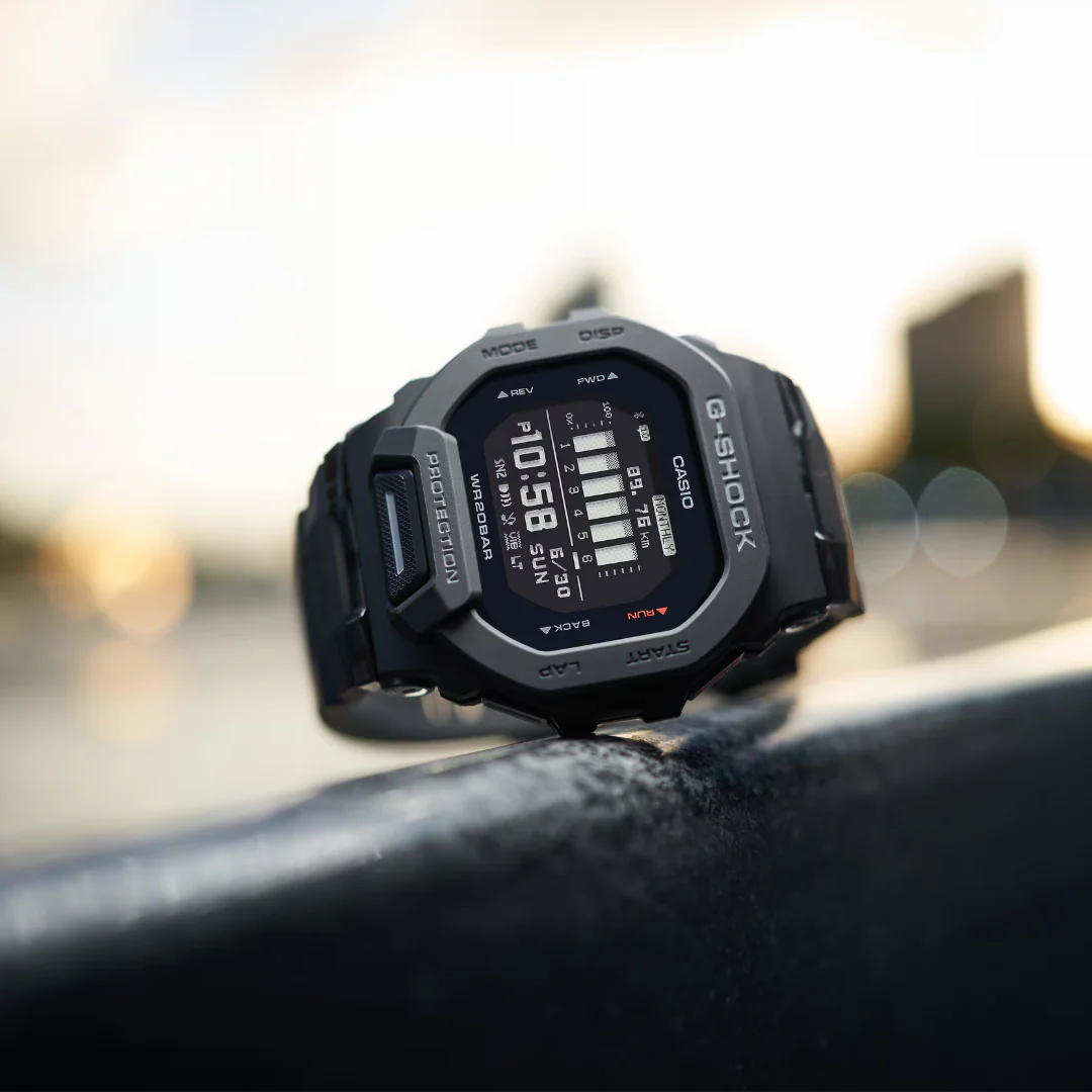 CASIO G-SHOCK GBD-200-1DR G-SQUAD DIGITAL BLACK WATCH - Image 5