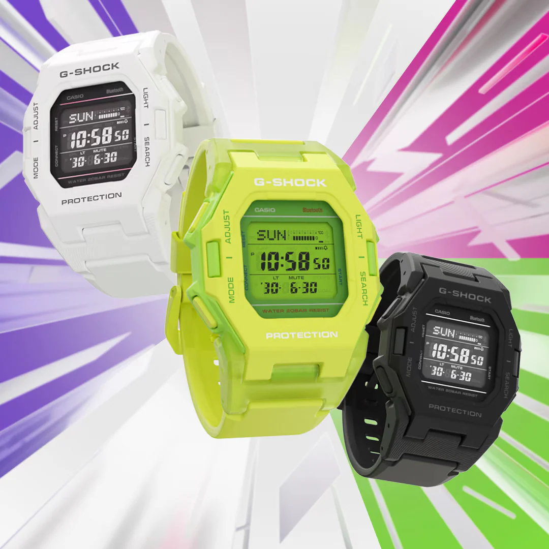 CASIO G-SHOCK GD-B500-1DR STANDARD DIGITAL BLACK WATCH - Image 3