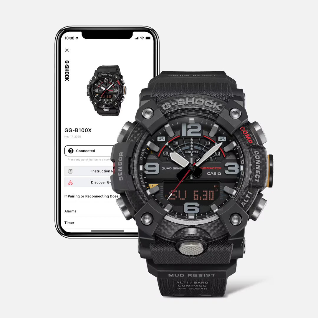CASIO G-SHOCK GG-B100X-1A3DR MASTER OF G - LAND MUDMASTER MEN WATCH - Image 5