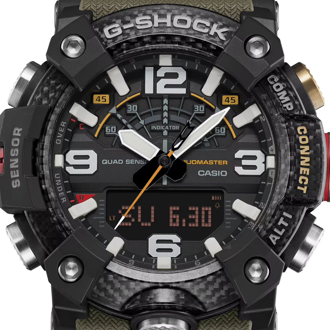 CASIO G-SHOCK GG-B100X-1A3DR MASTER OF G - LAND MUDMASTER MEN WATCH - Image 8