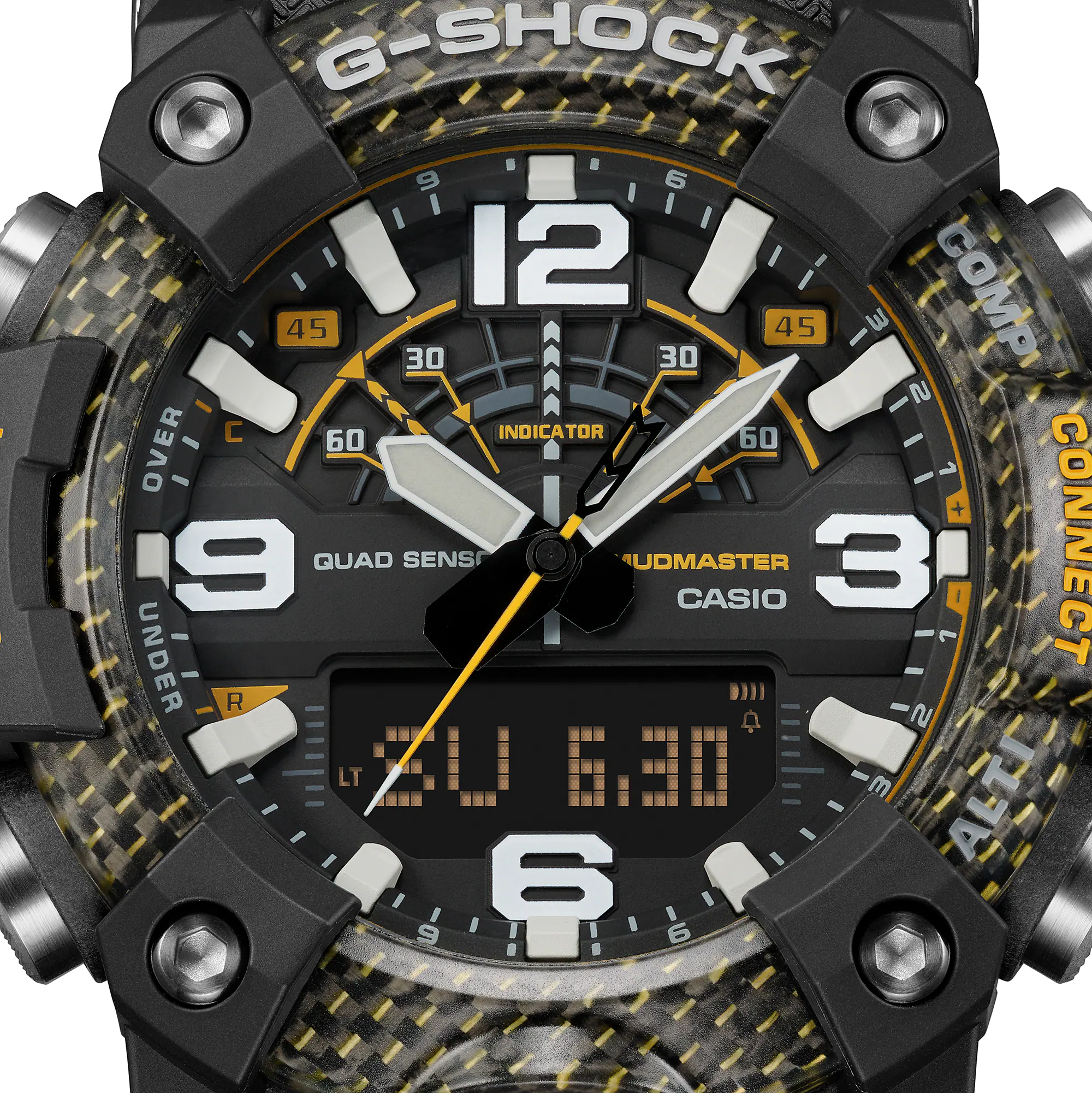 CASIO G-SHOCK GG-B100Y-1ADR MASTER OF G - LAND MUDMASTER YELLOW WATCH - Image 2