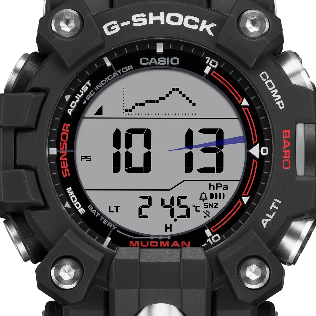 CASIO G-SHOCK GW-9500MEC-1DR MASTER OF G - LAND MUDMAN BLACK WATCH - Image 5