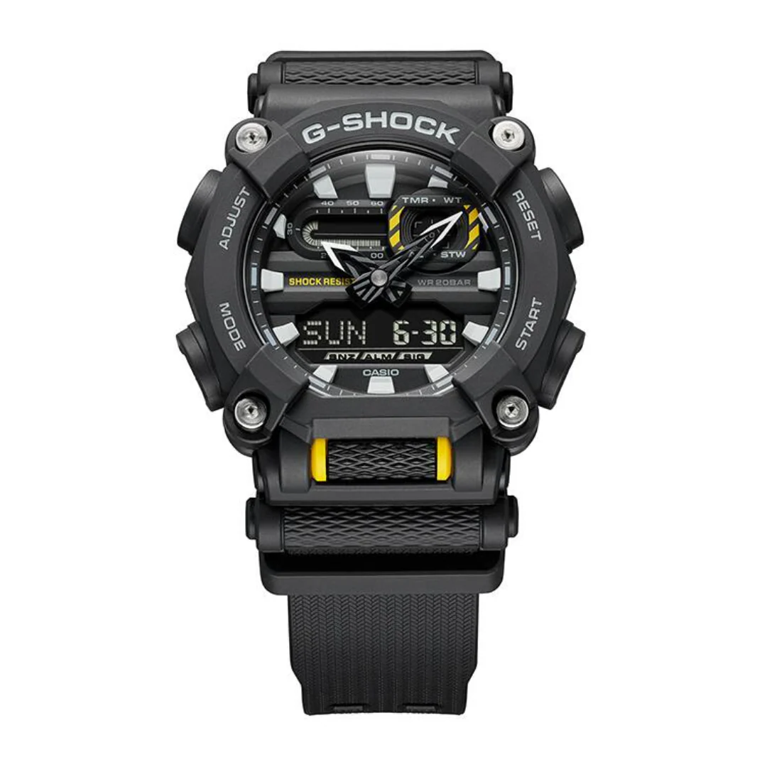 CASIO G-SHOCK GA-900-1ADR STANDARD ANALOG-DIGITAL BLACK WATCH - Image 3