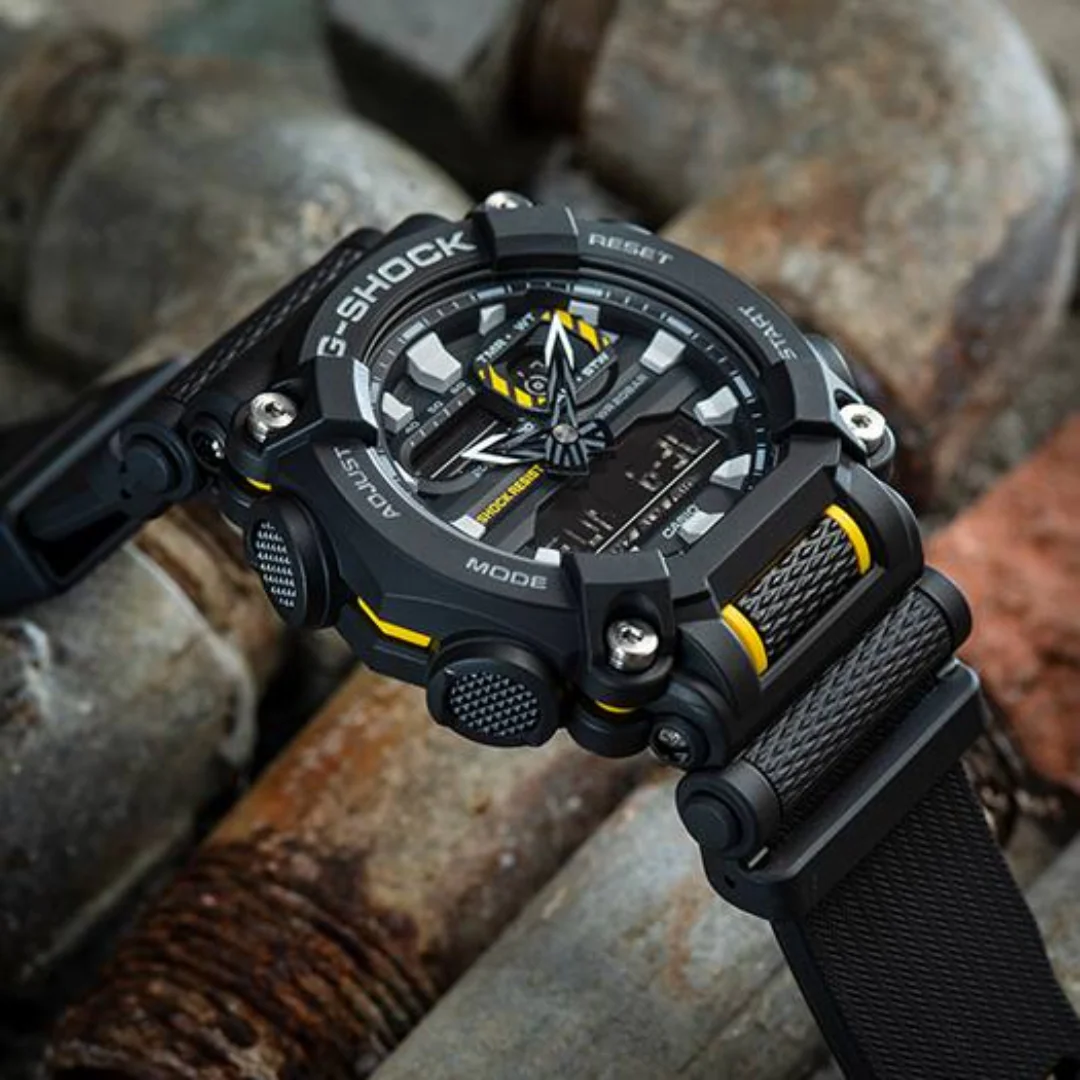 CASIO G-SHOCK GA-900-1ADR STANDARD ANALOG-DIGITAL BLACK WATCH - Image 6