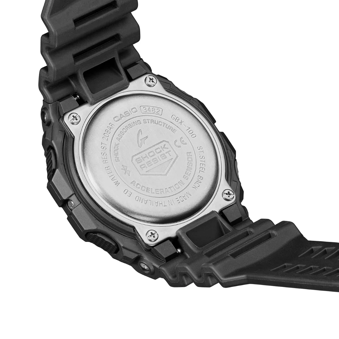 CASIO G-SHOCK SPORTS GBX-100NS-1DR DIGITAL BLACK WATCH - Image 6