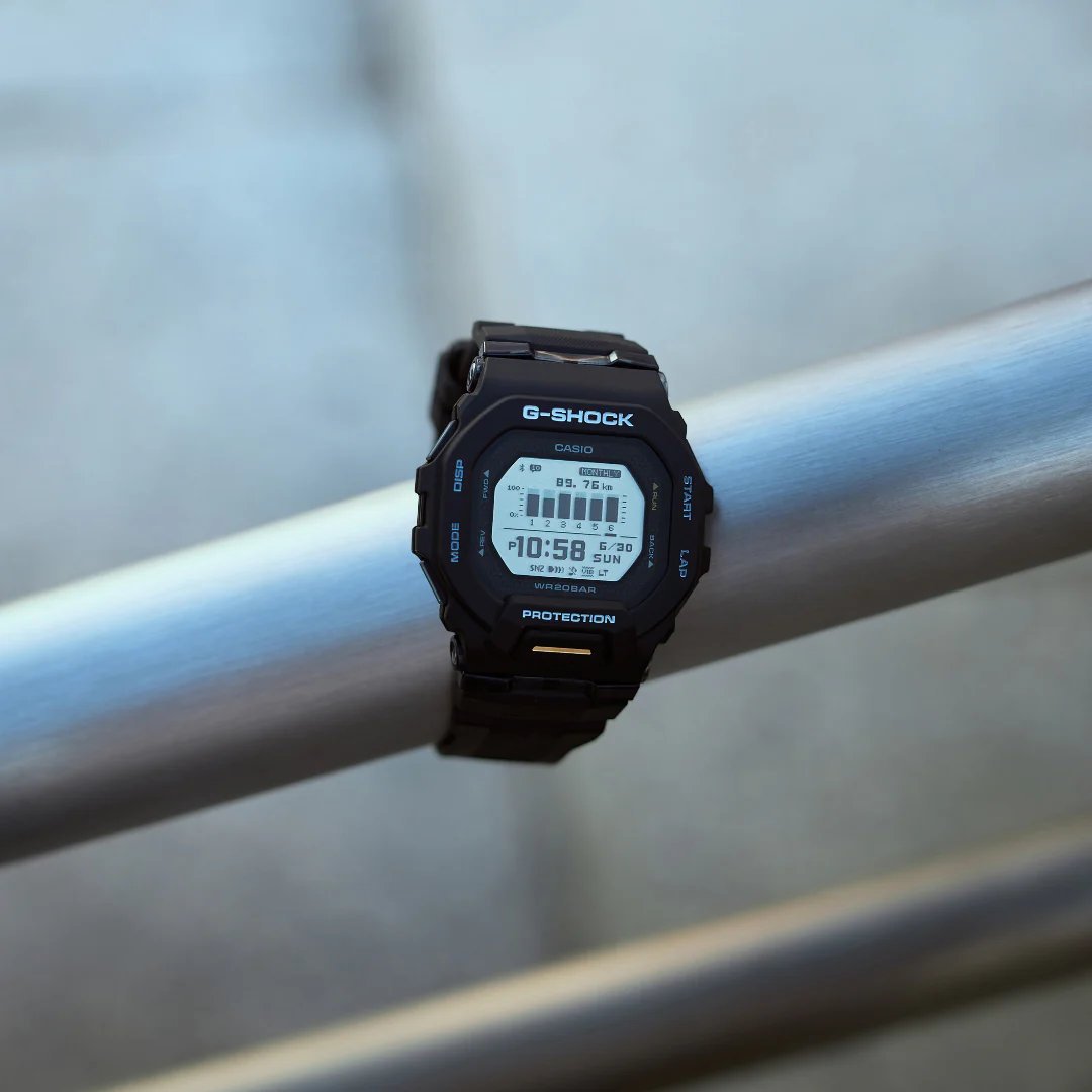 CASIO G-SHOCK G-SQUAD SPORTS GBD-200-1A1DR DIGITAL BLACK MEN WATCH - Image 10