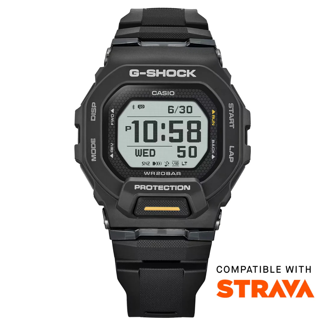 CASIO G-SHOCK G-SQUAD SPORTS GBD-200-1A1DR DIGITAL BLACK MEN WATCH - Image 7