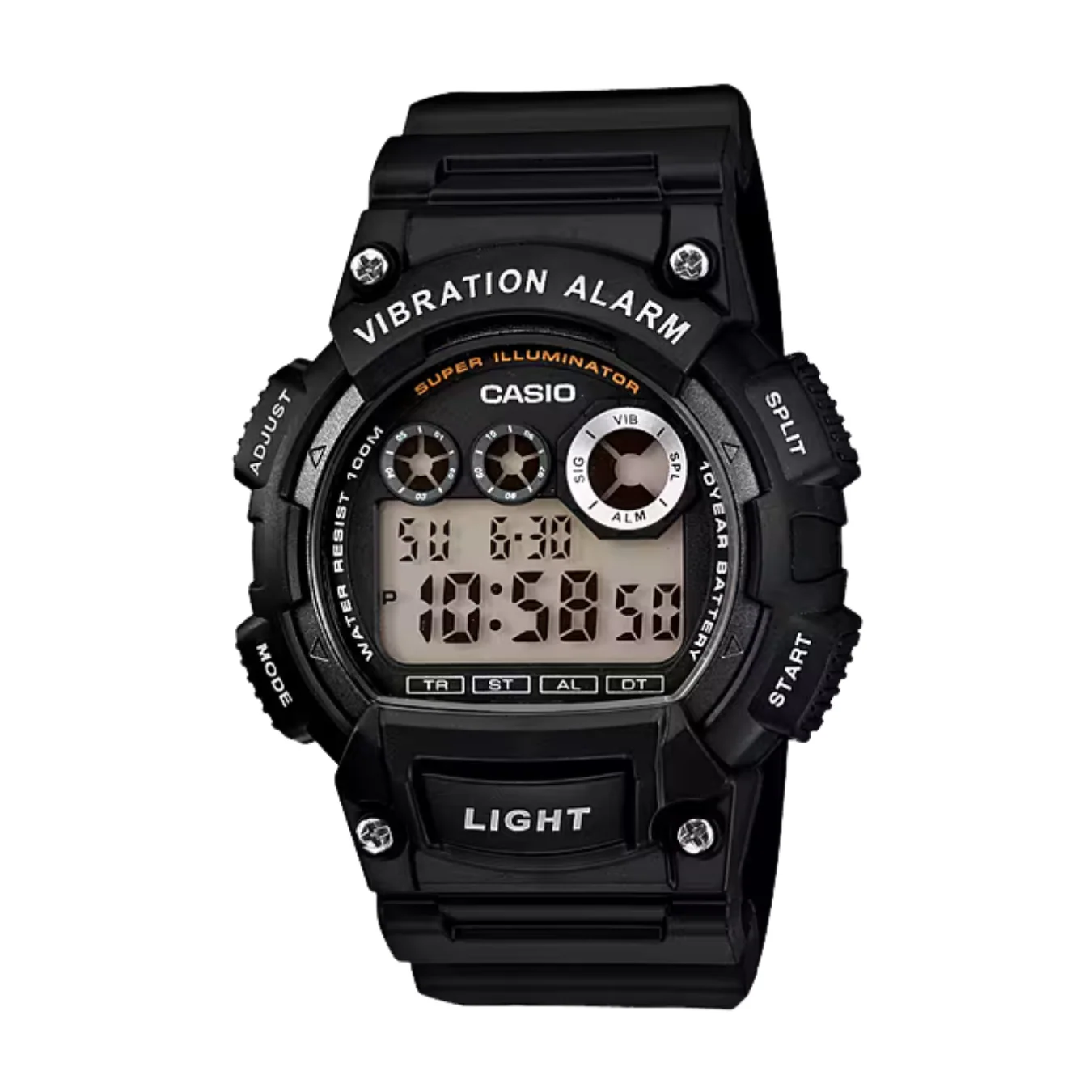 CASIO GENERAL VINTAGE W-735H-1AVDF DIGITAL BLACK MEN WATCH