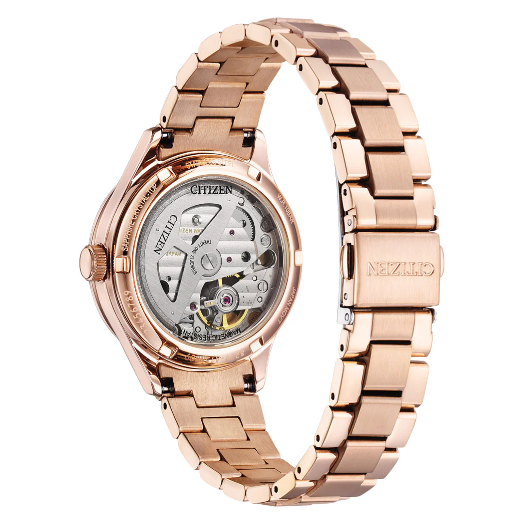 CITIZEN PC1017-96W SAKURA MECHANICAL LIMITED EDITION WOMEN WATCH - Image 3