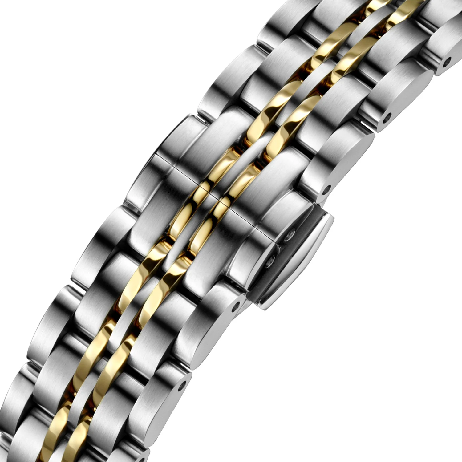 CYMA CLASSIC W02-00802-001 AUTOMATIC STAINLESS STEEL TWO-TONE WOMEN WATCH - Image 4