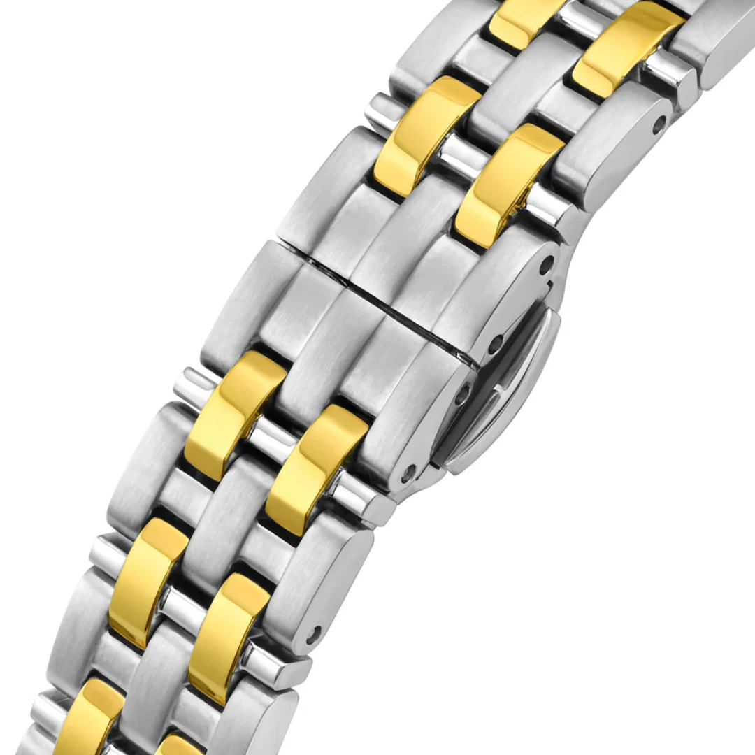 CYMA W02-00817-004 EUROPA 3 HANDS AUTOMATIC TWO-TONE STAINLESS STEEL WOMEN WATCH - Image 4