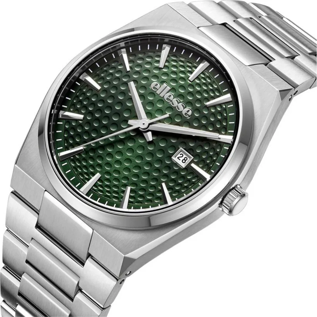 ELLESSE MOMENTO W03-00864-004 3 HANDS DATE QUARTZ MEN WATCH - Image 2
