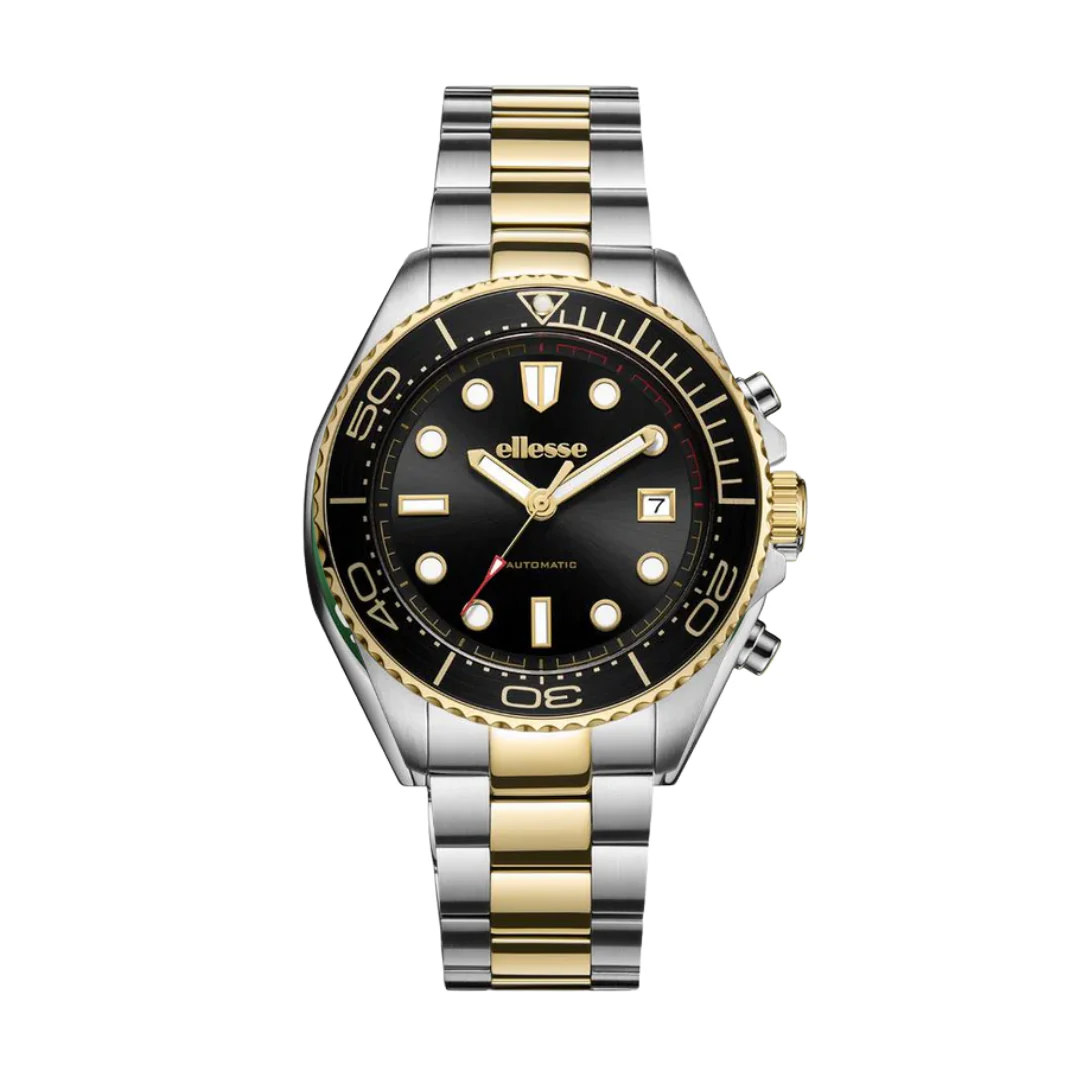 ELLESSE MASSIMO W03-00860-005 3 HANDS DATE AUTOMATIC MEN WATCH