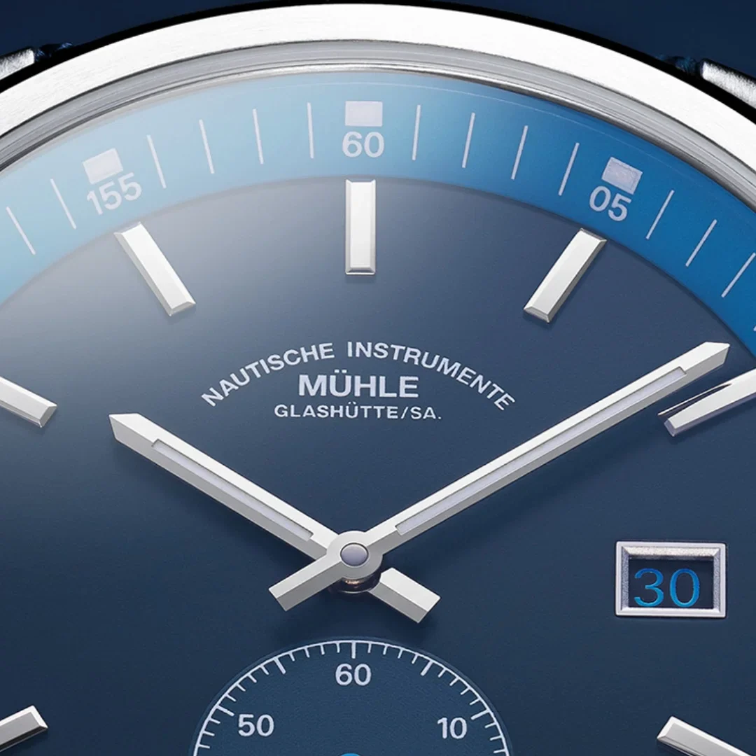 MÜHLE-GLASHÜTTE 29ER BIG SMALL SECOND EDITION 1994 M1-25-82-1994-CB AUTOMATIC MEN WATCH - Image 7