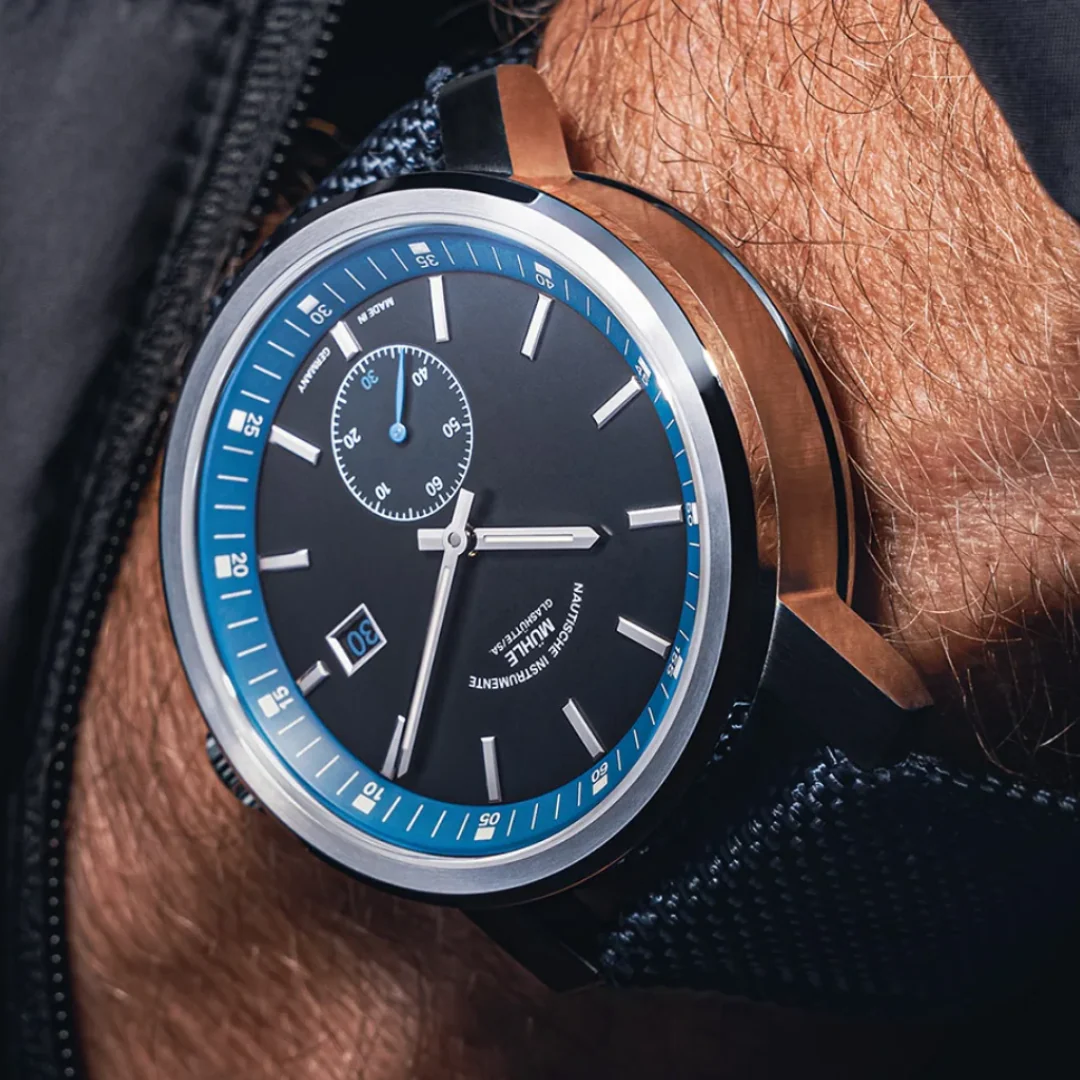 MÜHLE-GLASHÜTTE 29ER BIG SMALL SECOND EDITION 1994 M1-25-82-1994-CB AUTOMATIC MEN WATCH - Image 8