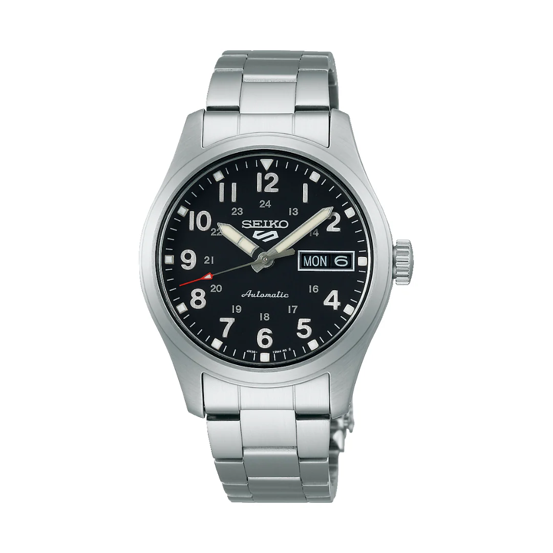 SEIKO 5 SPORTS SRPJ81K1 "IN THE METAL" MIDFIELD SPORTS SERIES MEN WATCH