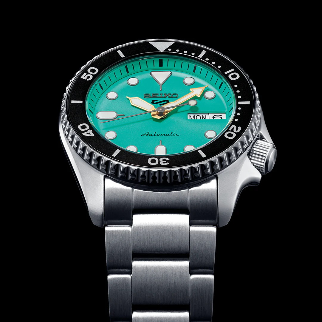 SEIKO 5 SPORTS SRPK33K1 SKX MIDI TEAL MEN WATCH - Image 6