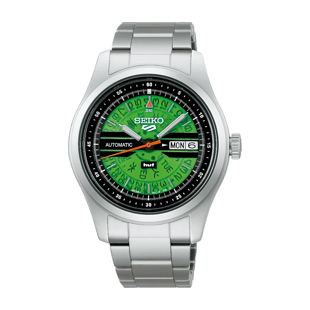 SEIKO 5 SPORTS X HUF II SRPM09K1 LIMITED EDITION MEN WATCH