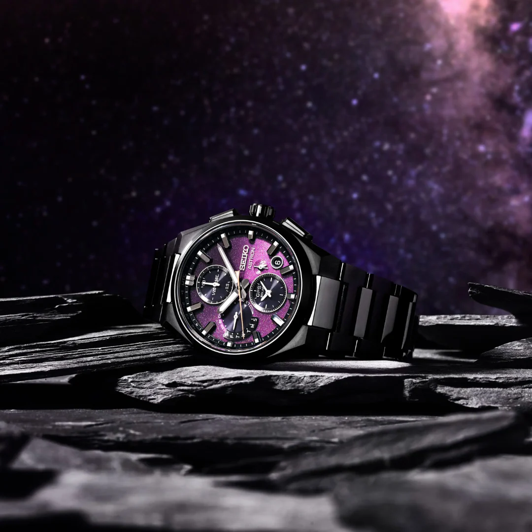 SEIKO ASTRON SSH171J1 5X DUAL-TIME GPS SOLAR CHRONOGRAPH MEN WATCH - Image 4