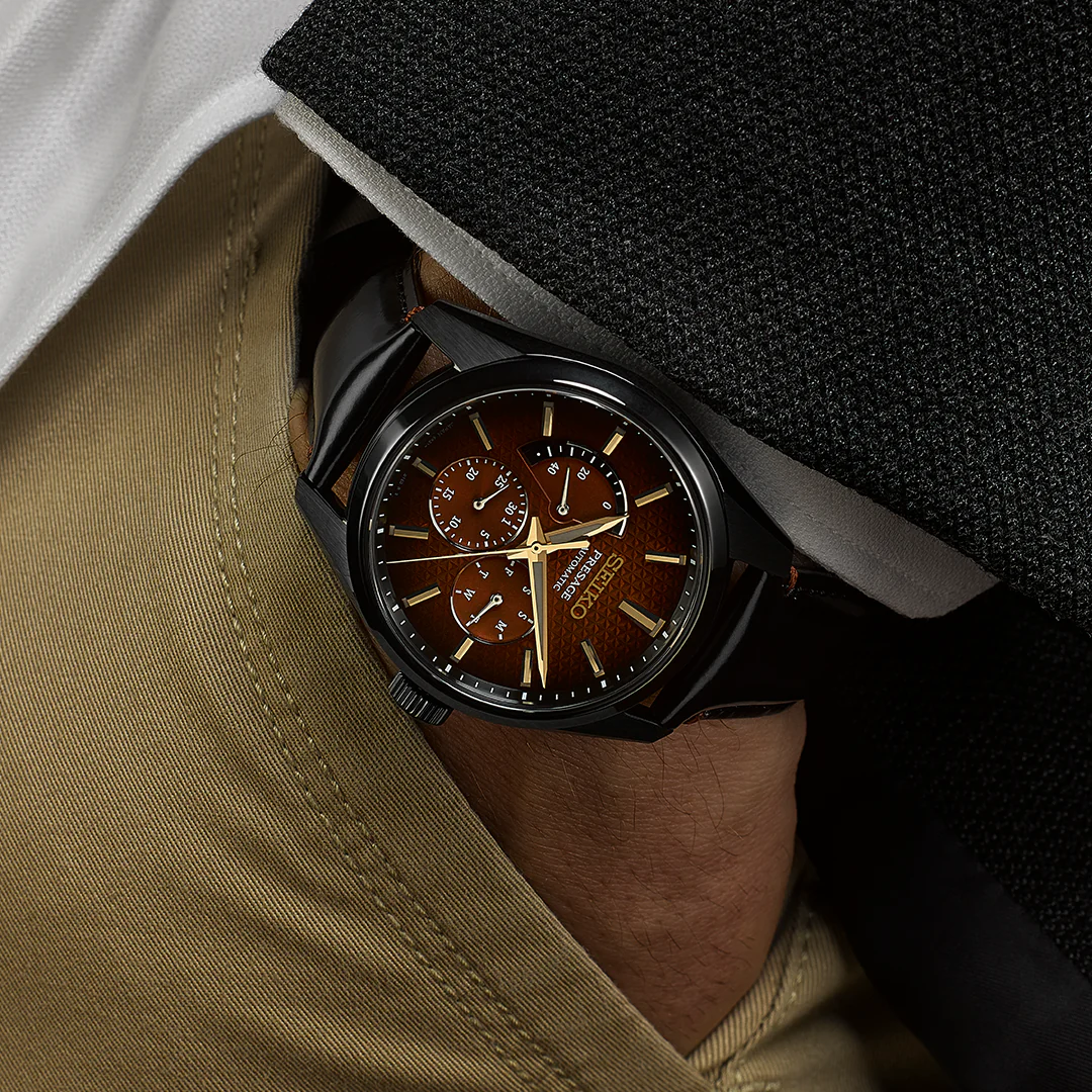 SEIKO PRESAGE SPB329J1 SHARP EDGED KABUKI-INSPIRED LIMITED EDITION AUTOMATIC MEN WATCH - Image 4