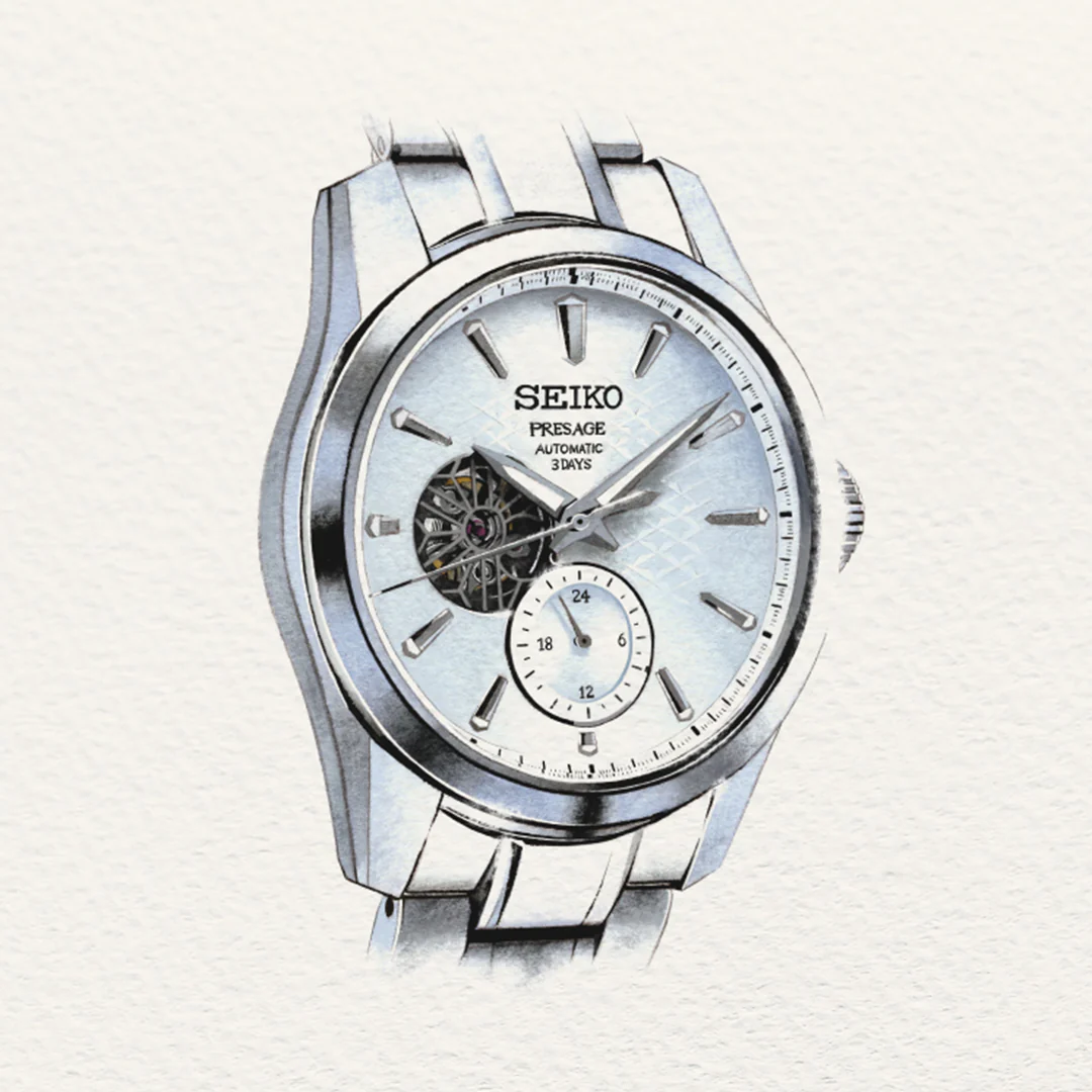 SEIKO PRESAGE SPB415J1 SHARP EDGED AUTOMATIC MEN WATCH - Image 8