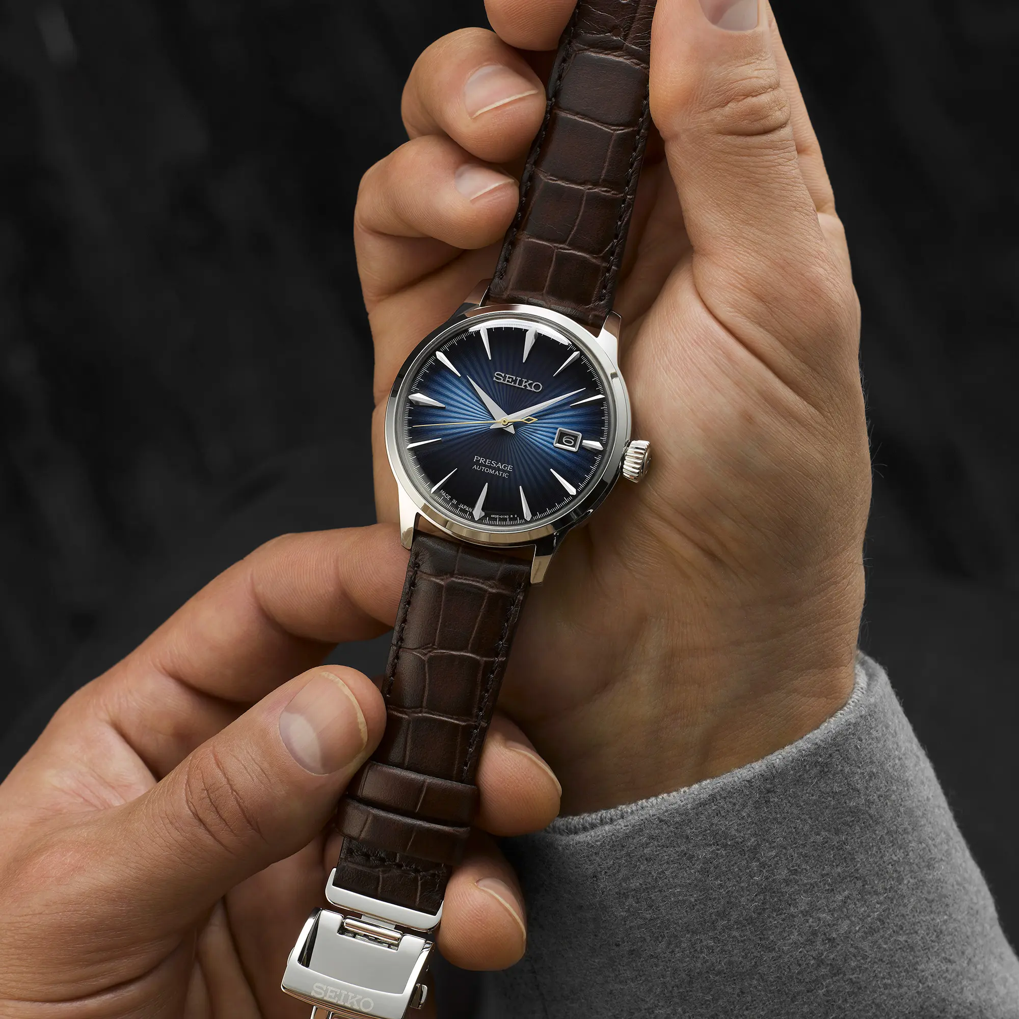 SEIKO PRESAGE SRPK15J1 COCKTAIL TIME AUTOMATIC MEN WATCH - Image 4