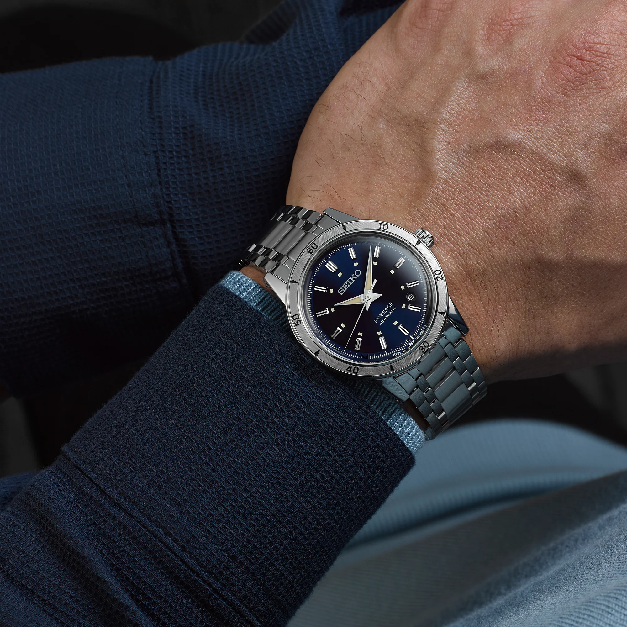 SEIKO PRESAGE SRPL07J1 STYLE 60'S AUTOMATIC MEN WATCH - Image 4