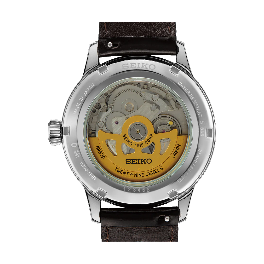 SEIKO PRESAGE SSA459J1 ‘MIDNIGHT MOCKINGBIRD’ PRESAGE COCKTAIL TIME POWER INDICATOR AUTOMATIC MEN WATCH - Image 3