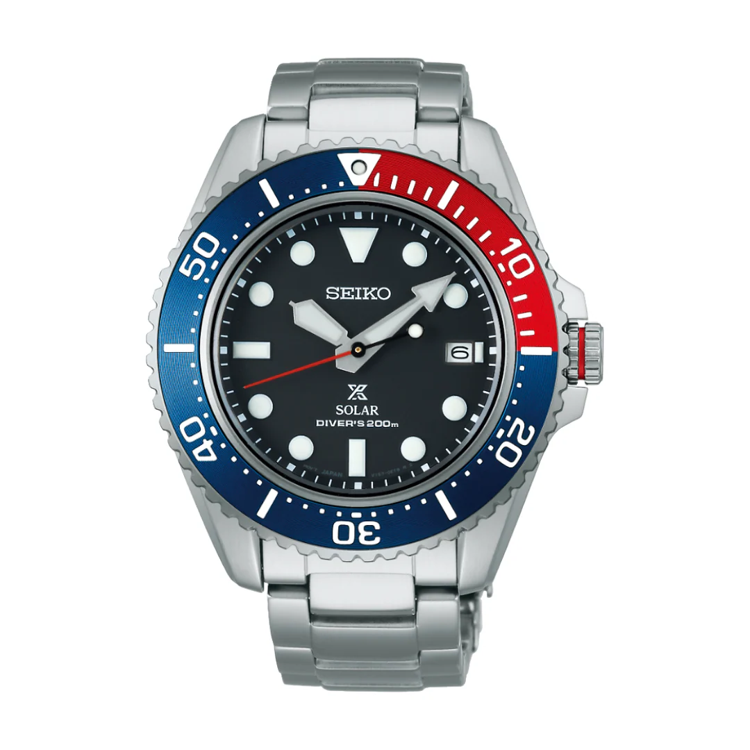 SEIKO PROSPEX SNE591P1 COMPACT SOLAR DIVER MEN WATCH