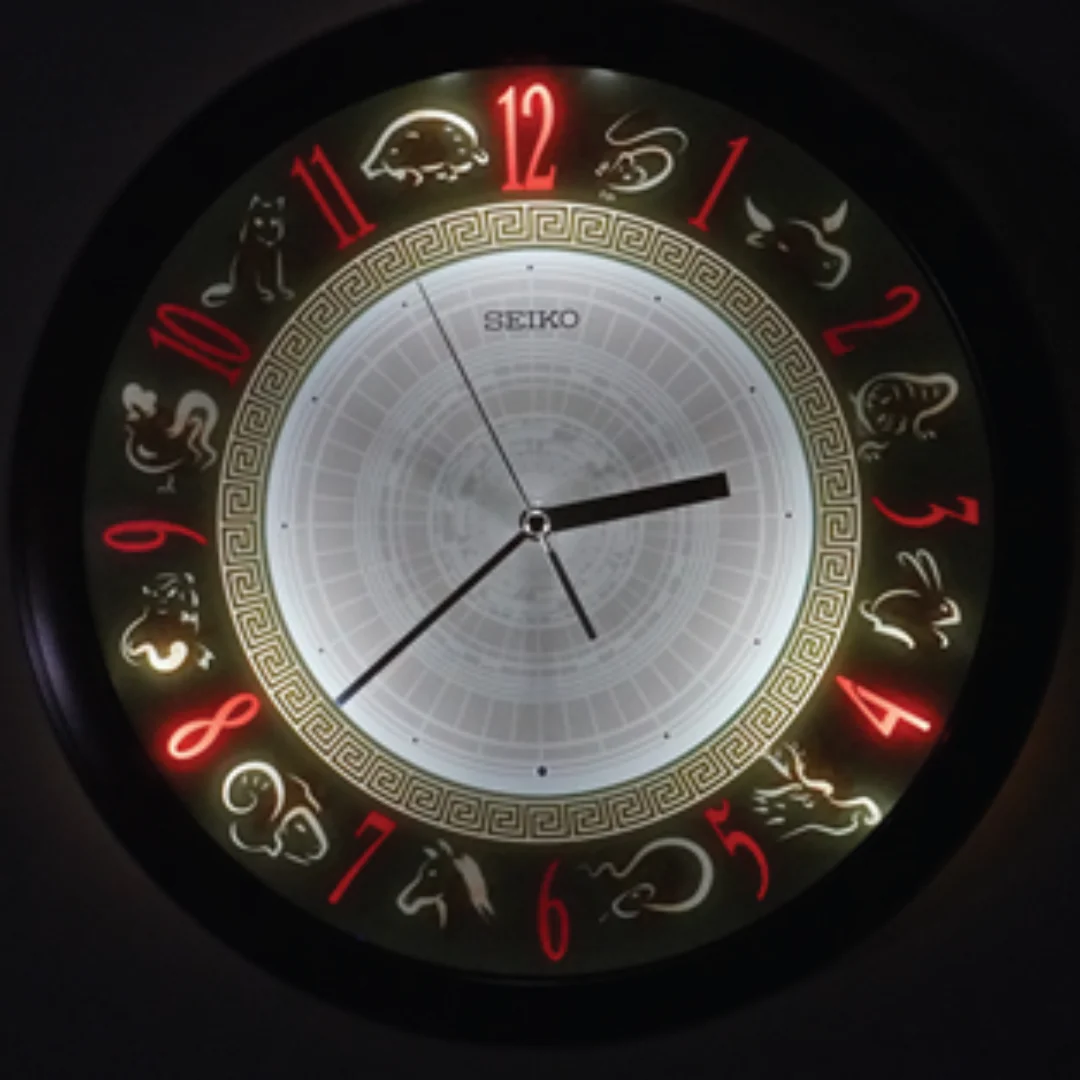 SEIKO WALL CLOCK QHA017G - Image 2