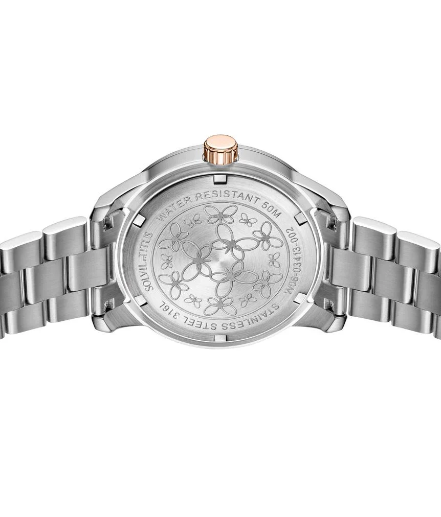 SOLVIL ET TITUS ASPIRA W06-03413-002 QUARTZ STAINLESS STEEL WOMEN WATCH - Image 3