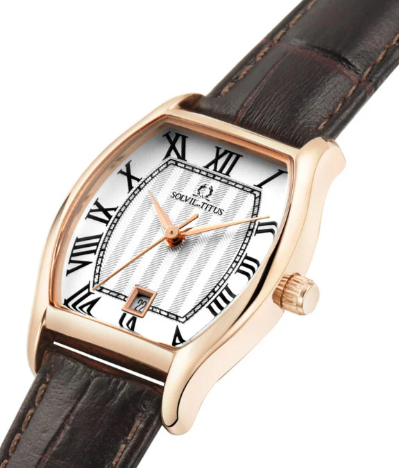 SOLVIL ET TITUS BARISTA W06-02825-002 3 HANDS DATE QUARTZ WOMEN WATCH - Image 2