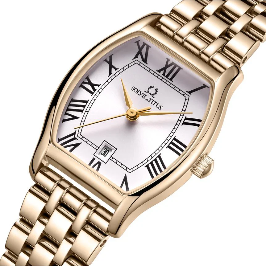 SOLVIL ET TITUS BARISTA W06-02825-020 3 HANDS DATE QUARTZ WOMEN WATCH - Image 2