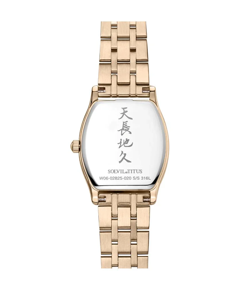 SOLVIL ET TITUS BARISTA W06-02825-020 3 HANDS DATE QUARTZ WOMEN WATCH - Image 3
