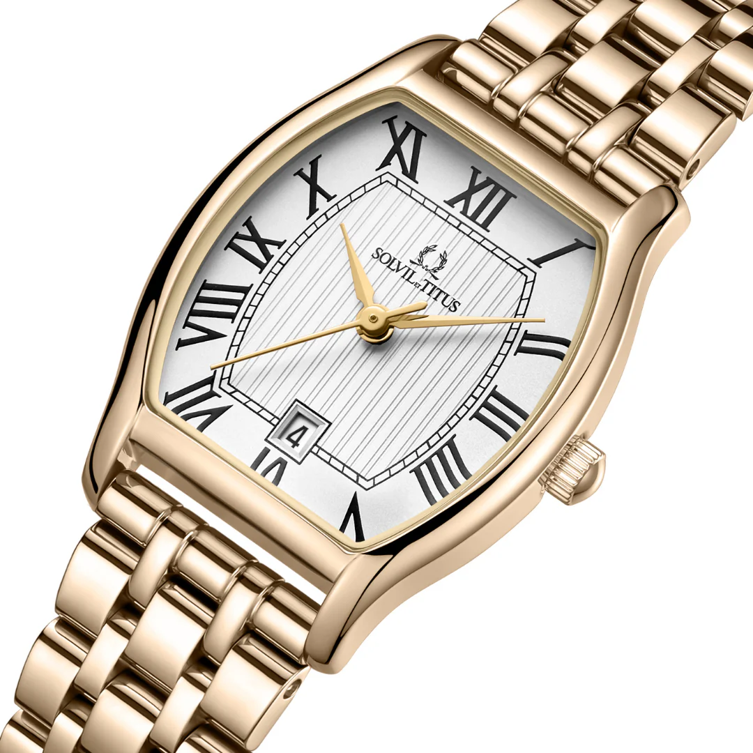 SOLVIL ET TITUS BARISTA W06-02825-022 3 HANDS DATE QUARTZ WOMEN WATCH - Image 2