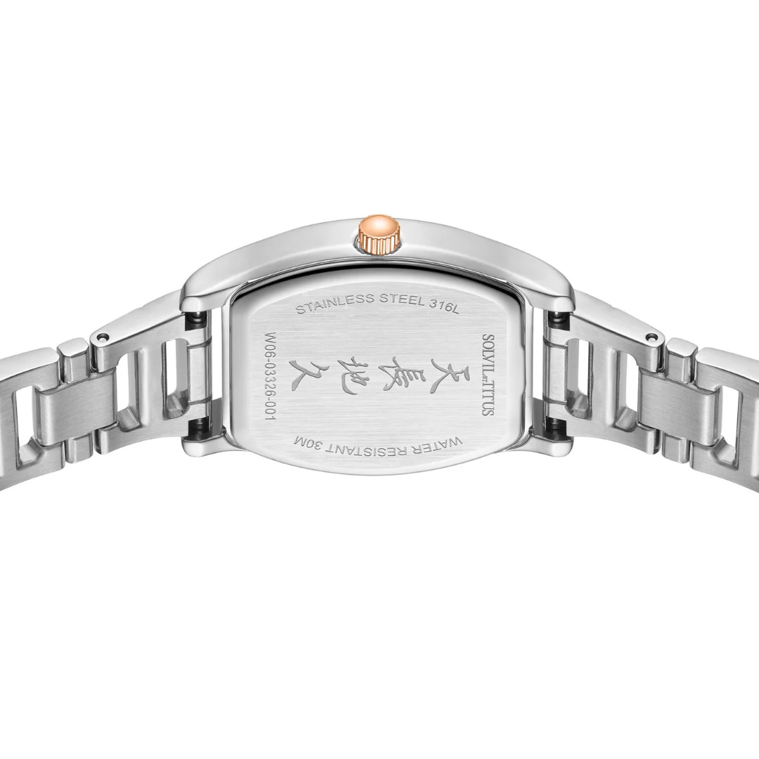 SOLVIL ET TITUS BARISTA W06-03326-001 3 HANDS DATE QUARTZ WOMEN WATCH - Image 4