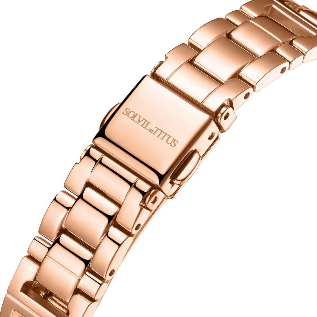 SOLVIL ET TITUS BARISTA W06-03326-002 3 HANDS DATE QUARTZ WOMEN WATCH - Image 3