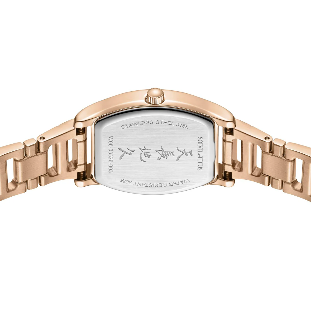 SOLVIL ET TITUS BARISTA W06-03326-003 3 HANDS DATE QUARTZ WOMEN WATCH - Image 4
