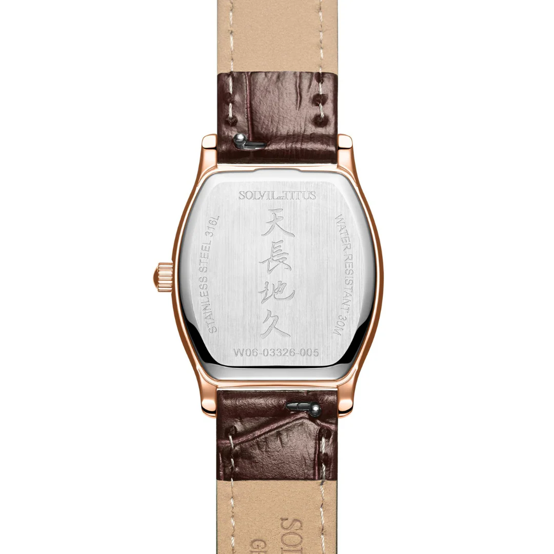SOLVIL ET TITUS BARISTA W06-03326-005 3 HANDS DATE QUARTZ WOMEN WATCH - Image 3