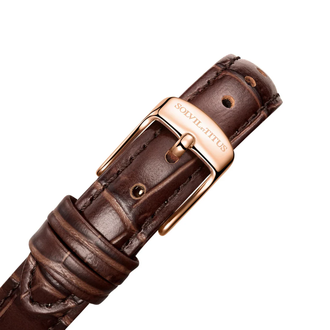 SOLVIL ET TITUS BARISTA W06-03326-005 3 HANDS DATE QUARTZ WOMEN WATCH - Image 4