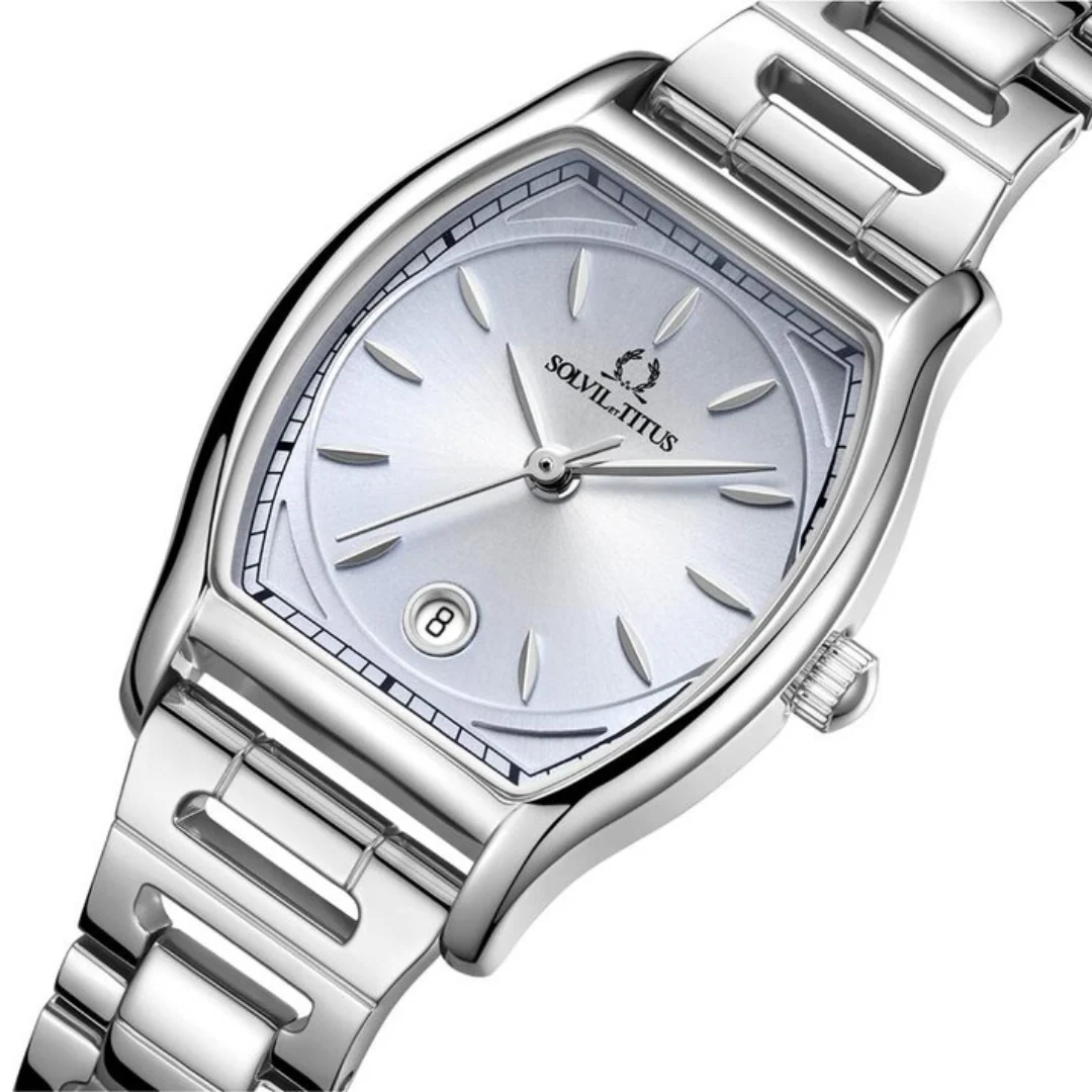 SOLVIL ET TITUS BARISTA W06-03326-006 3 HANDS DATE QUARTZ WOMEN WATCH - Image 2