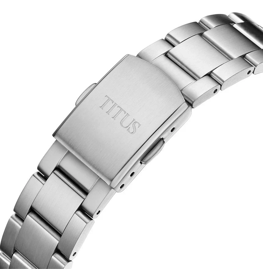 SOLVIL ET TITUS CERVUS W06-03403-001 3 HANDS MECHANICAL MEN WATCH - Image 4