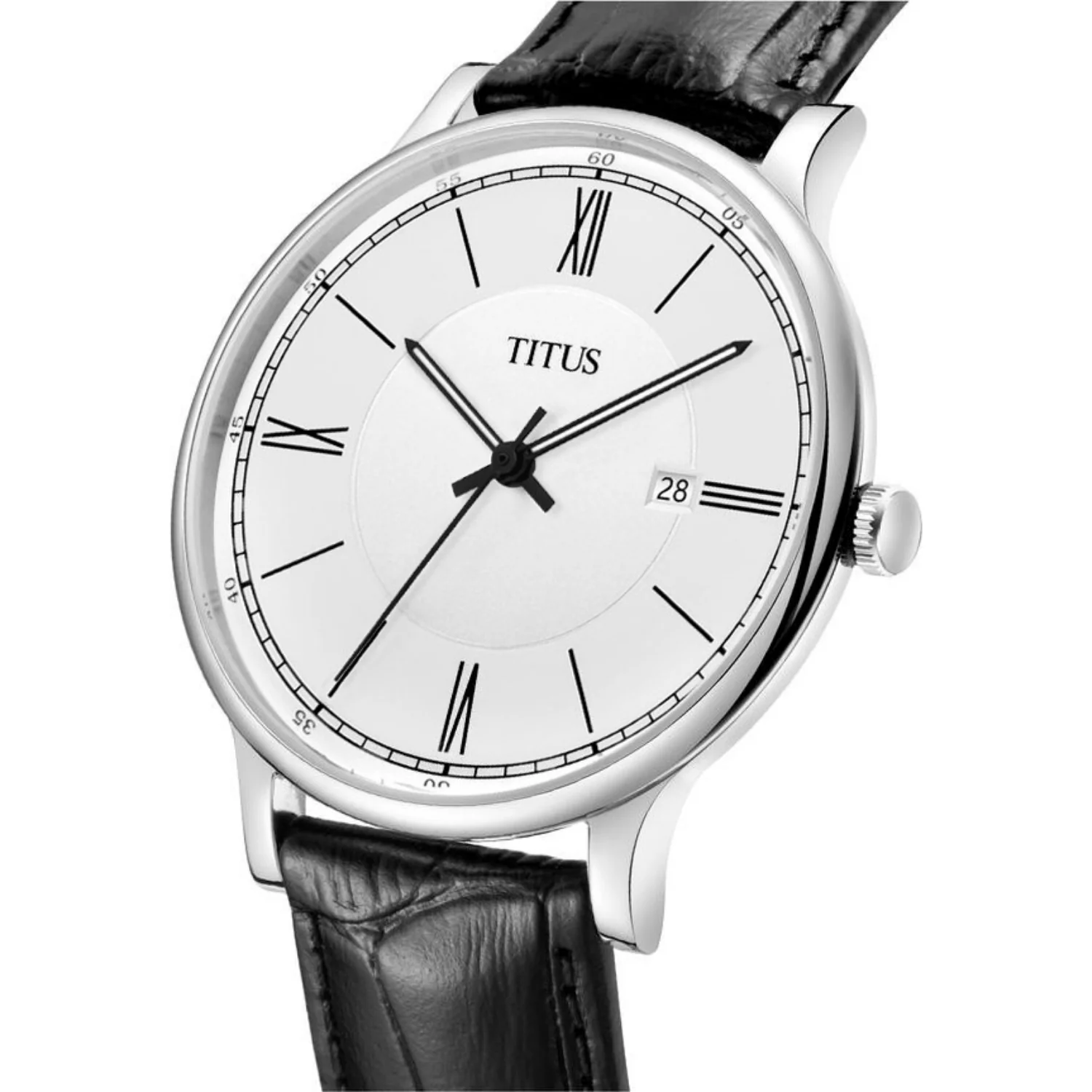 SOLVIL ET TITUS CLASSICIST W06-03044-004 3 HANDS DATE QUARTZ MEN WATCH - Image 2