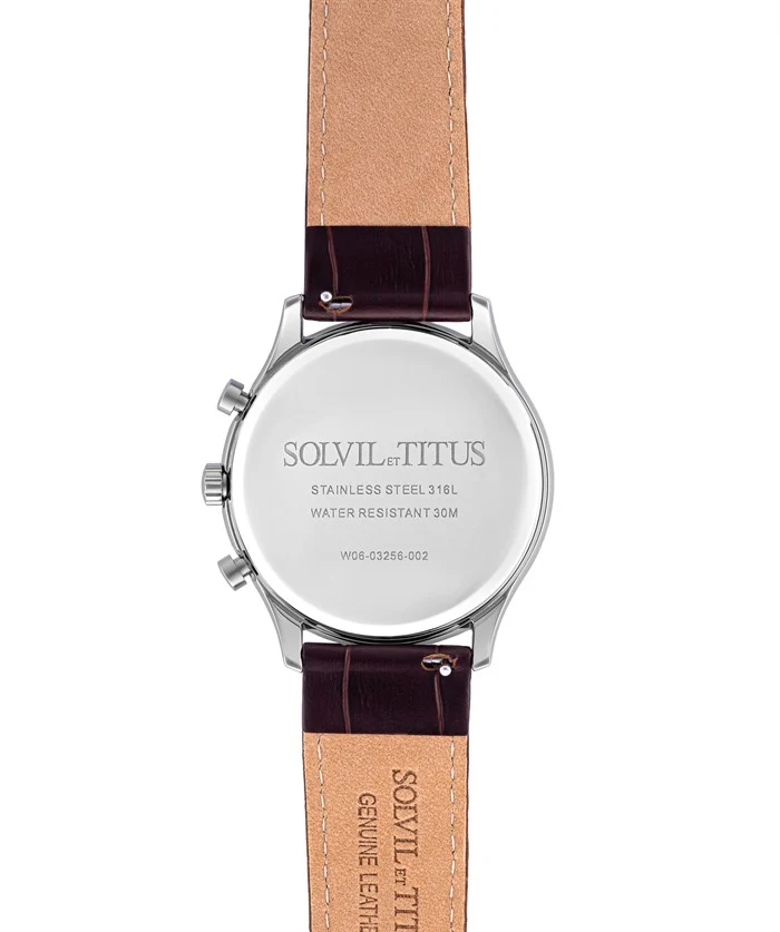 SOLVIL ET TITUS CLASSICIST W06-03256-002 MULTI-FUNCTION QUARTZ MEN WATCH - Image 3