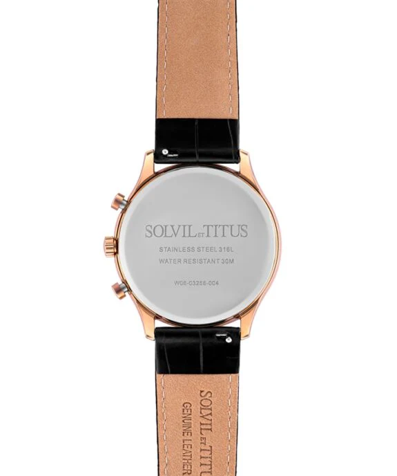 SOLVIL ET TITUS CLASSICIST W06-03256-004 MULTI-FUNCTION QUARTZ MEN WATCH - Image 3