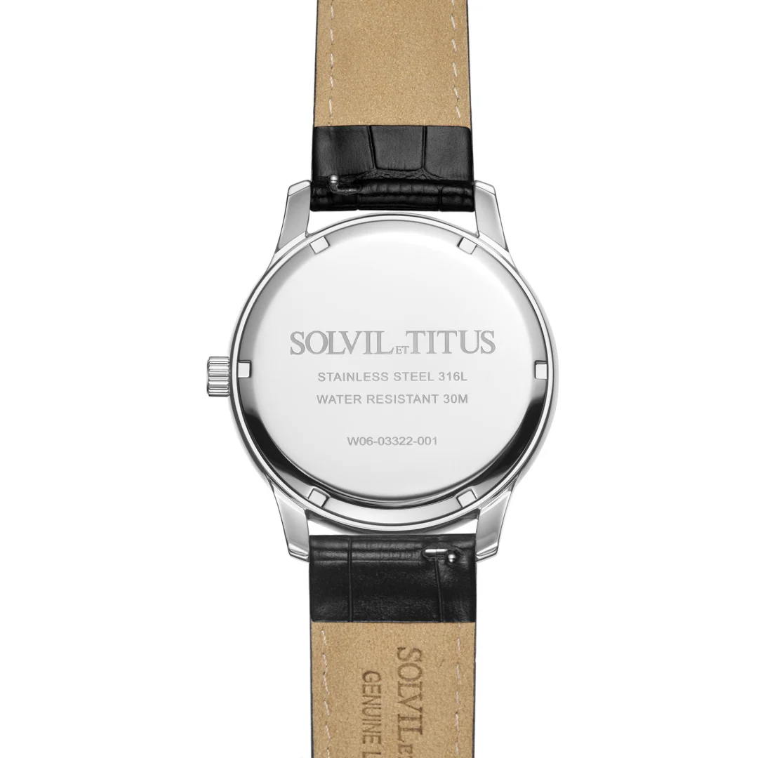 SOLVIL ET TITUS CLASSICIST W06-03322-001 MULTI-FUNCTION QUARTZ MEN WATCH - Image 4