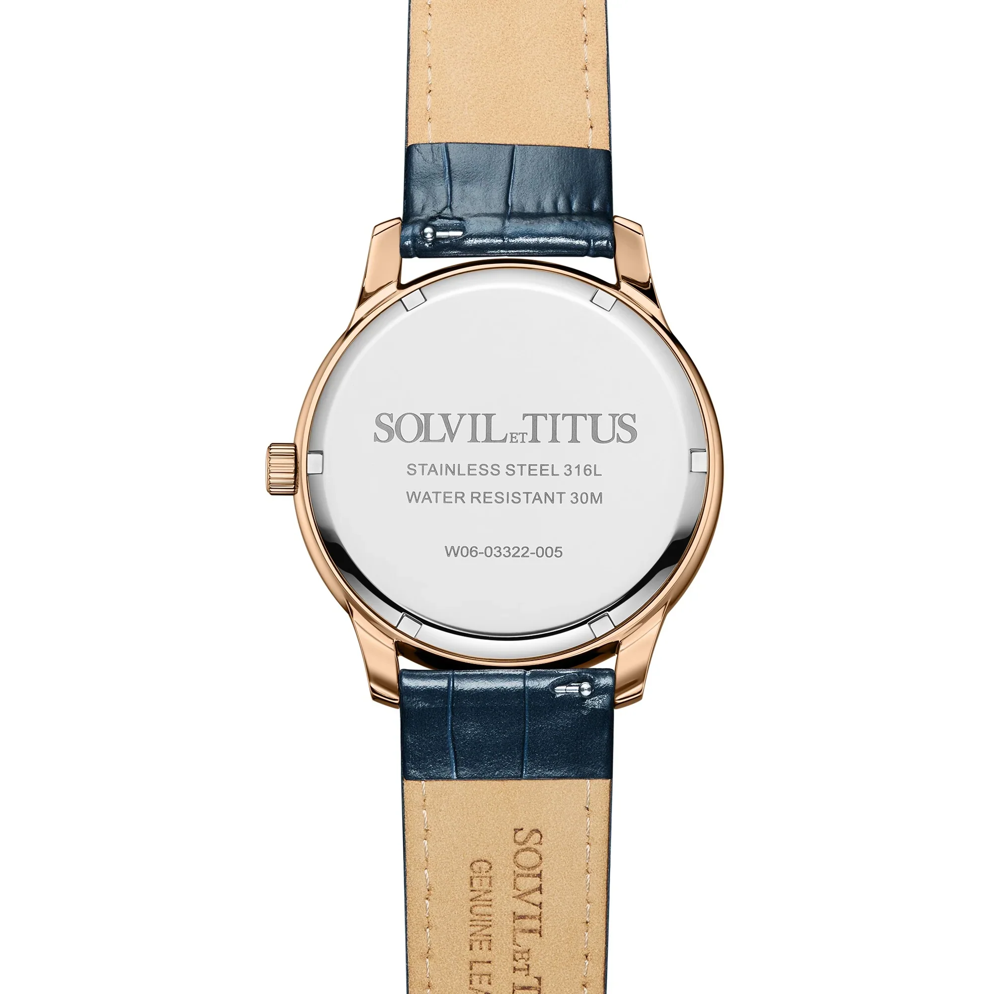 SOLVIL ET TITUS CLASSICIST W06-03322-005 MULTI-FUNCTION QUARTZ MEN WATCH - Image 3