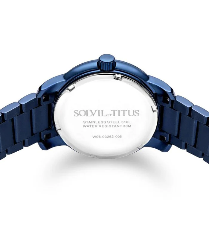 SOLVIL ET TITUS DEVOT W06-03262-005 MULTI-FUNCTION QUARTZ WOMEN WATCH - Image 3