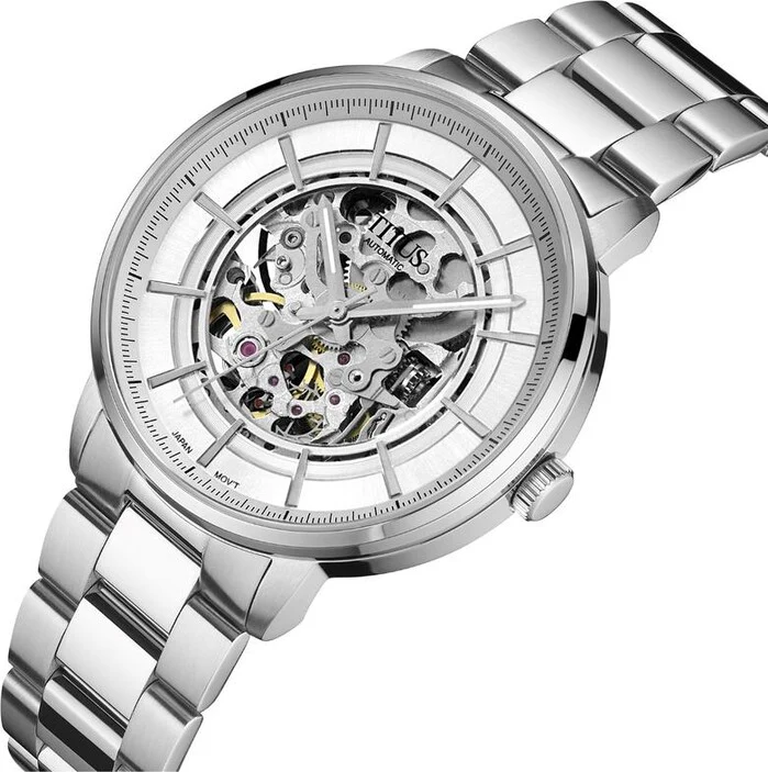 SOLVIL ET TITUS ENLIGHT W06-03305-001 3 HANDS AUTOMATIC MEN WATCH - Image 2
